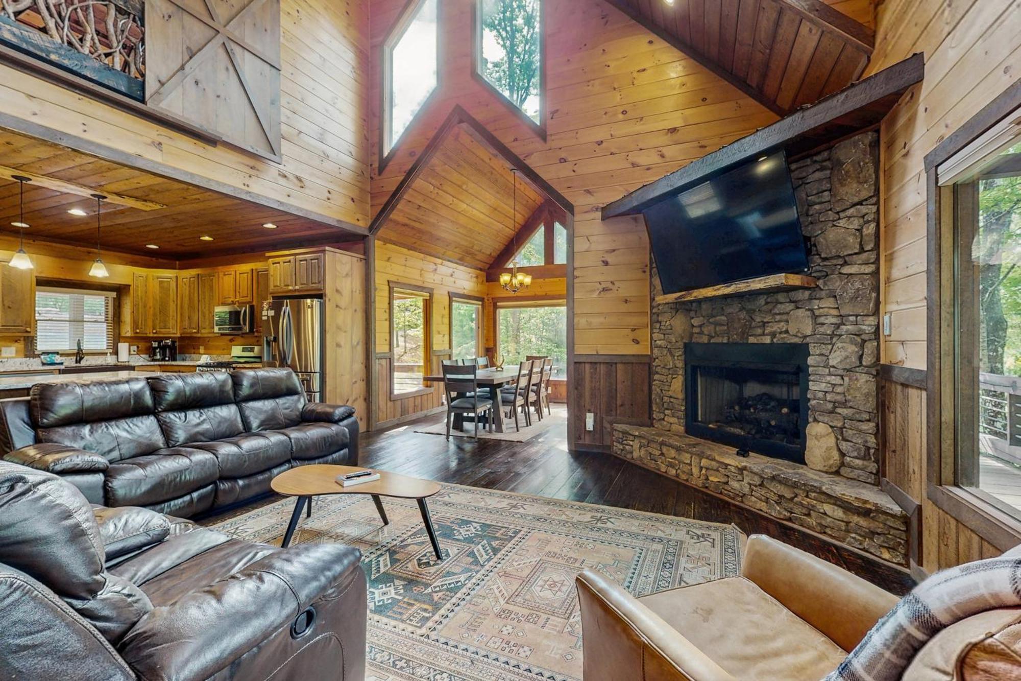 Whispering Woods Villa Blue Ridge Exterior photo